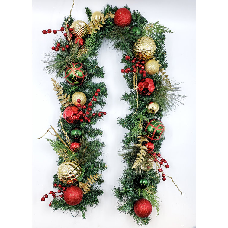 The Holiday Aisle® 72'' in. Faux Garland & Reviews Wayfair